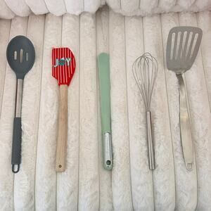Lot of 5 Kitchen Utensils Including KitchenAid & Hotec